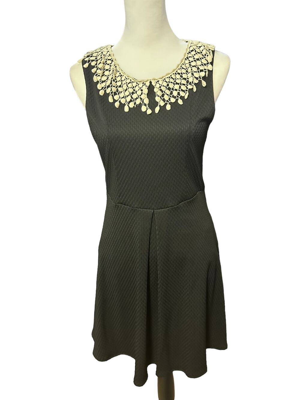 Free People Dress Black White Small